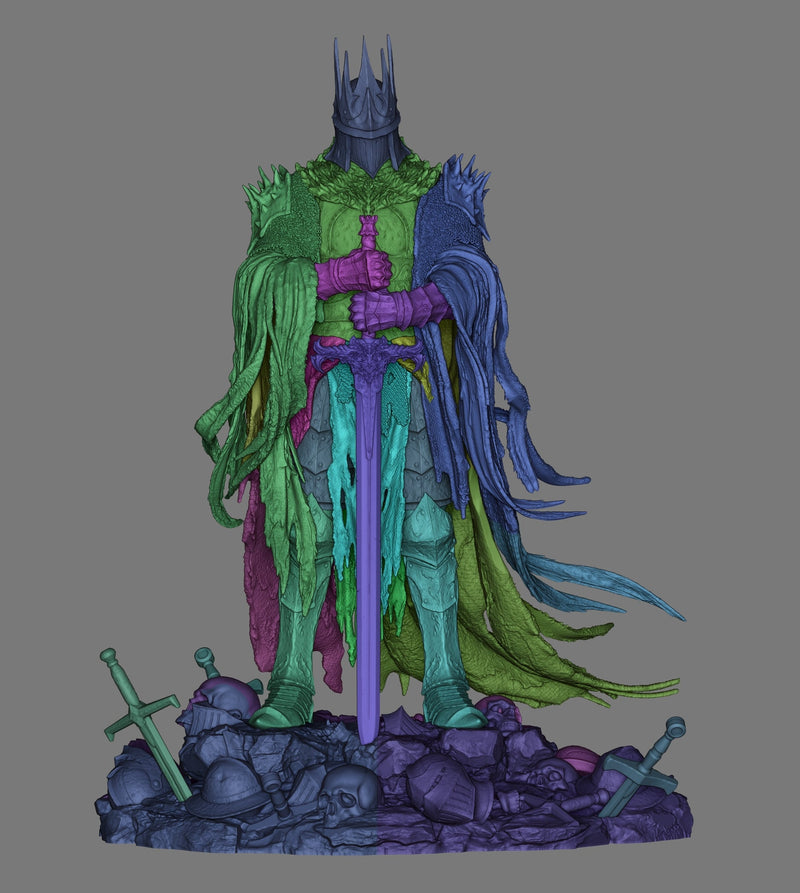 The Death Knight Resin Statue - view 7