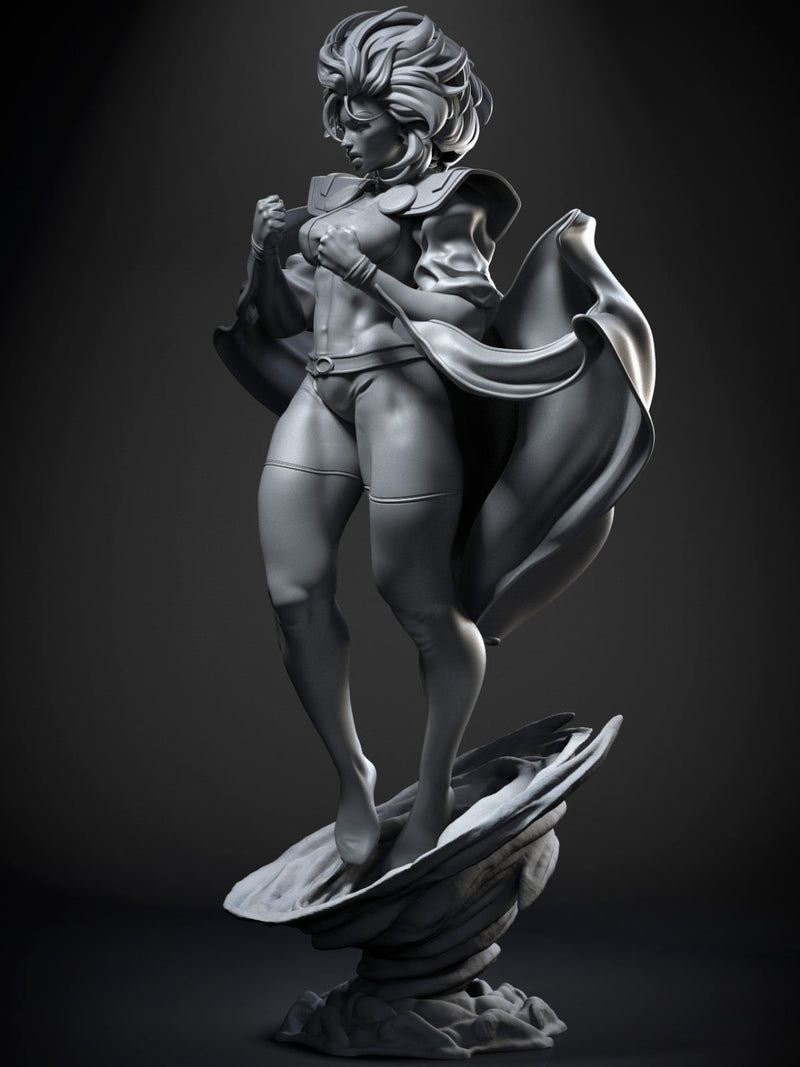 Storm Resin Statue - Design 1 - view 3