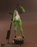 She-Hulk Resin Statue - view 6