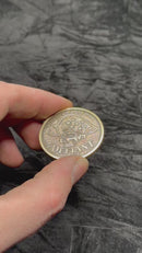 Defiant 1776 Coin 40mm Engraved Liberty Skull Tricorn Patriotic Medallion