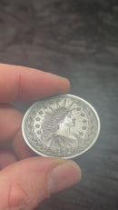 Liberty 1776 2026 Coin 40mm Engraved Americana Patriotic Art Medallion