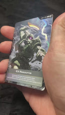 EX Resource – Zaku Lightning Textured Foil Proxy Card