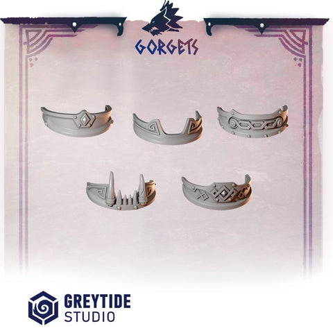 Primal Hounds Gorgets