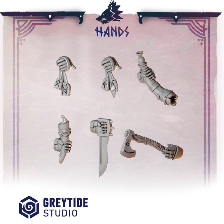 Primal Hounds Hands