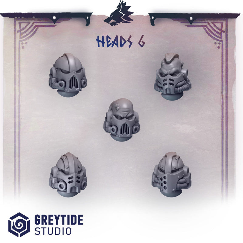 Primal Hounds Heads 6