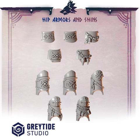Primal Hounds Hip Armors And Shins