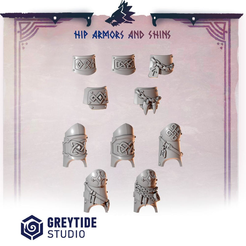 Primal Hounds Hip Armors And Shins