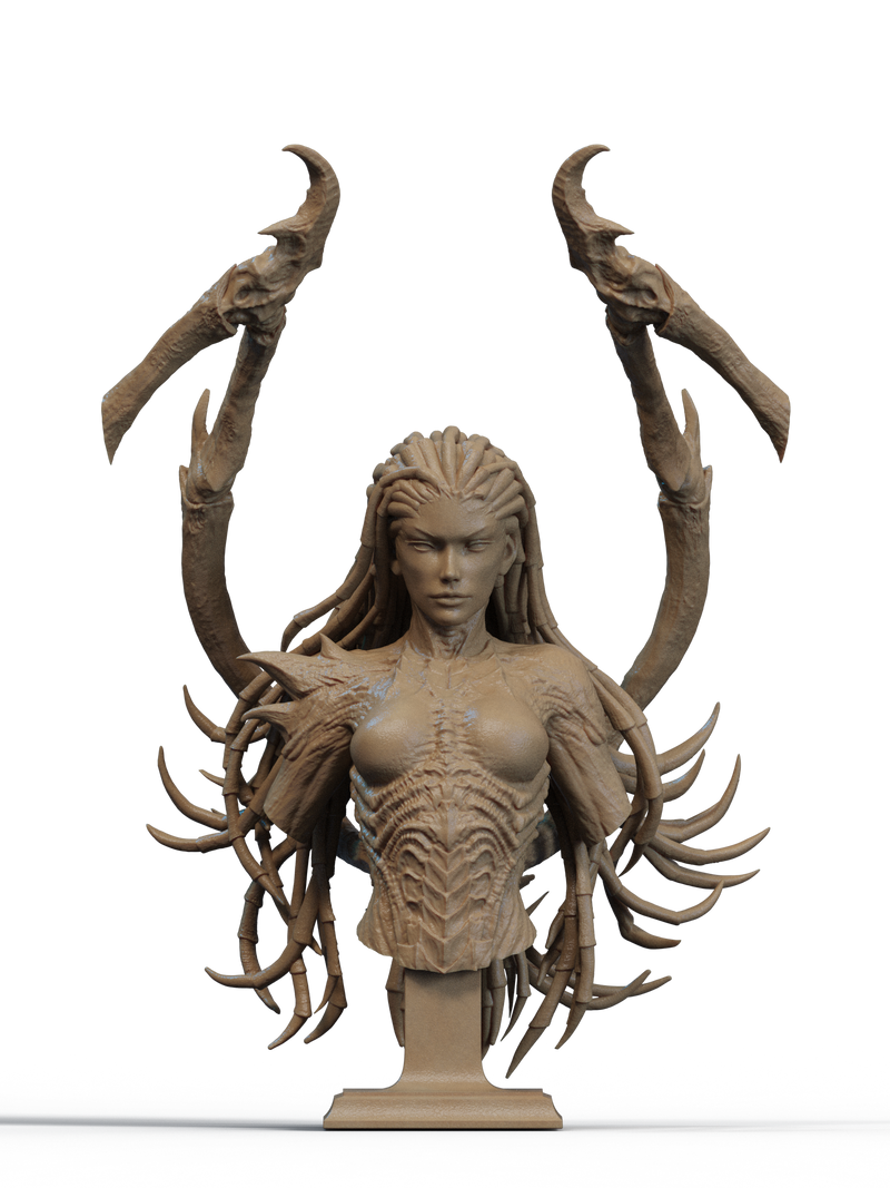 Kerrigan Resin Bust - view 4