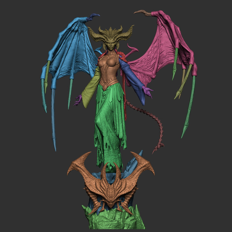 Lilith Resin Statue - Design 2 - view 8