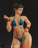 Chun-Li SF6 Bikini Resin Statue - view 7