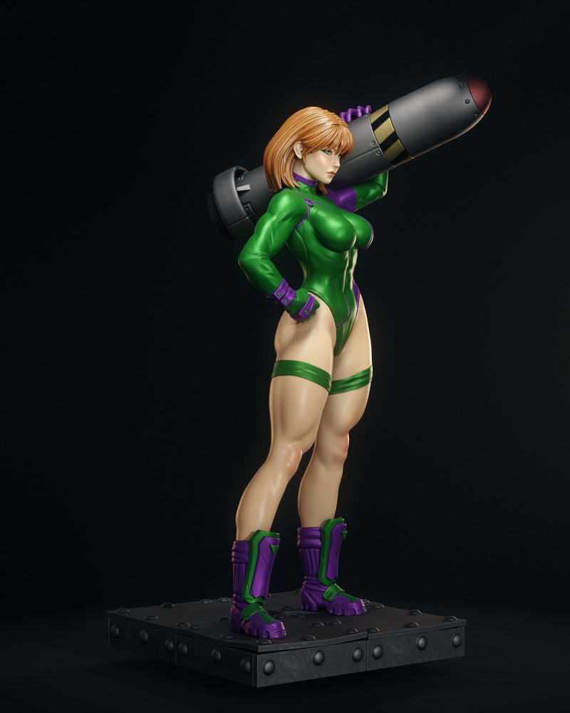 Caitlin Fairchild Resin Statue - view 2