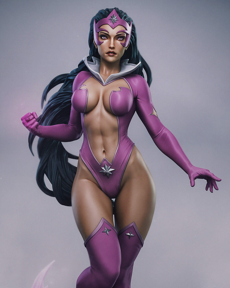 Star Sapphire Resin Statue - view 6