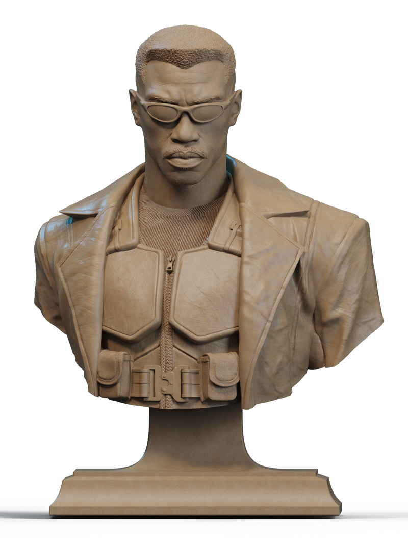 Blade Resin Bust - view 1
