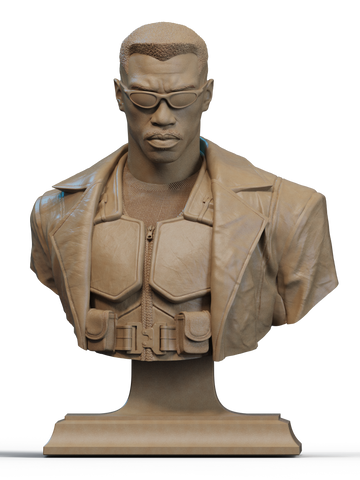 Blade Resin Bust - view 1