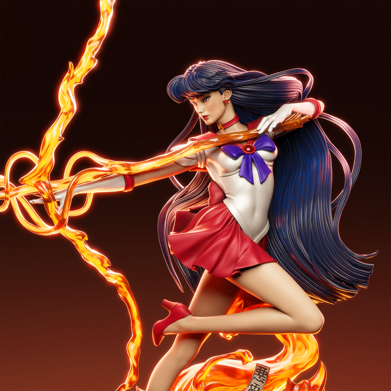Rei Hino Resin Statue - view 1