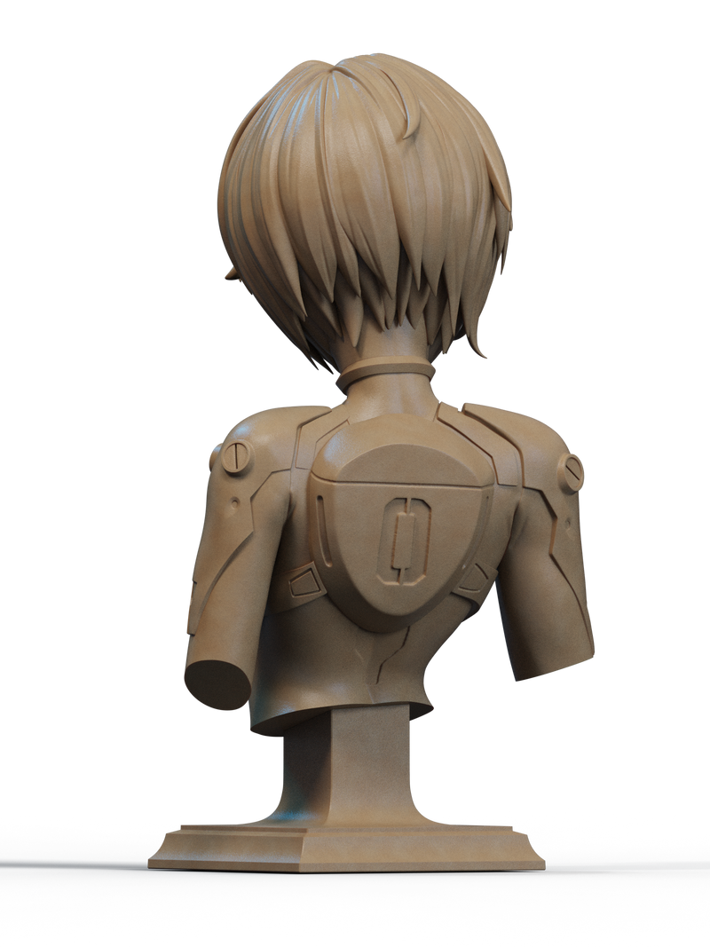Rei Ayanami Resin Bust - view 3