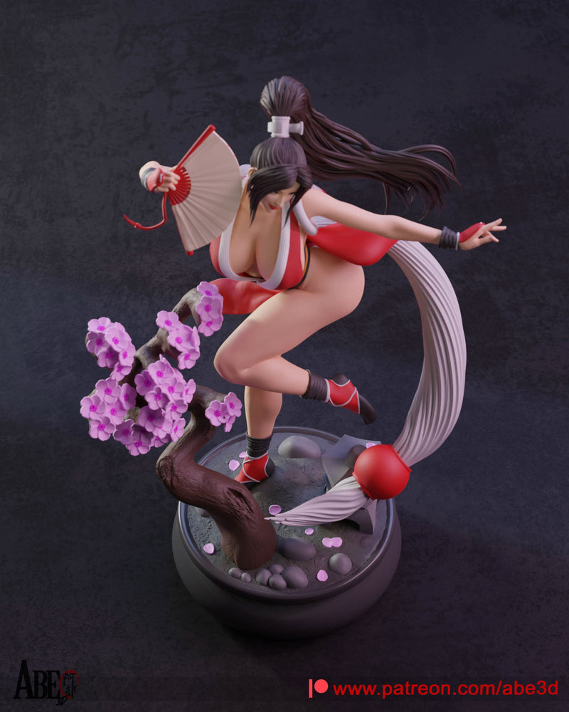 Mai Shiranui Resin Statue - view 4