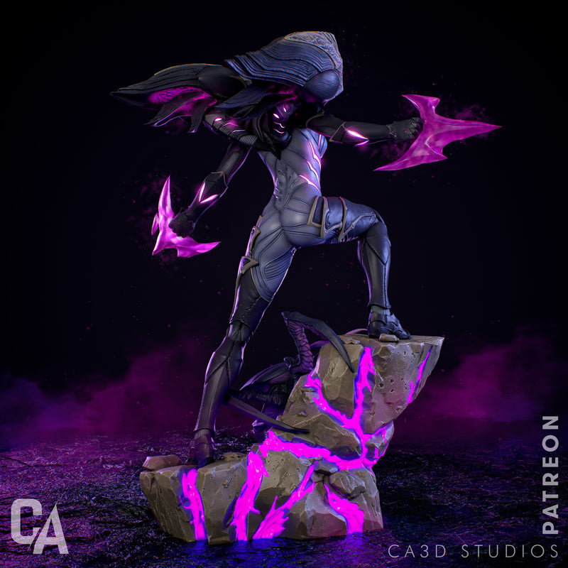 Kai'Sa Resin Statue - view 3