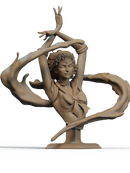 Mercury Resin Bust - view 1