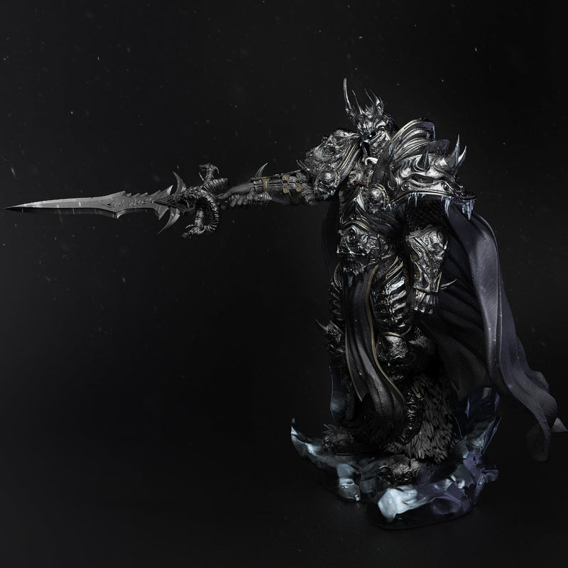 Lich King Resin Statue - view 3