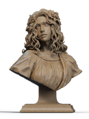 Muse Resin Bust - view 1