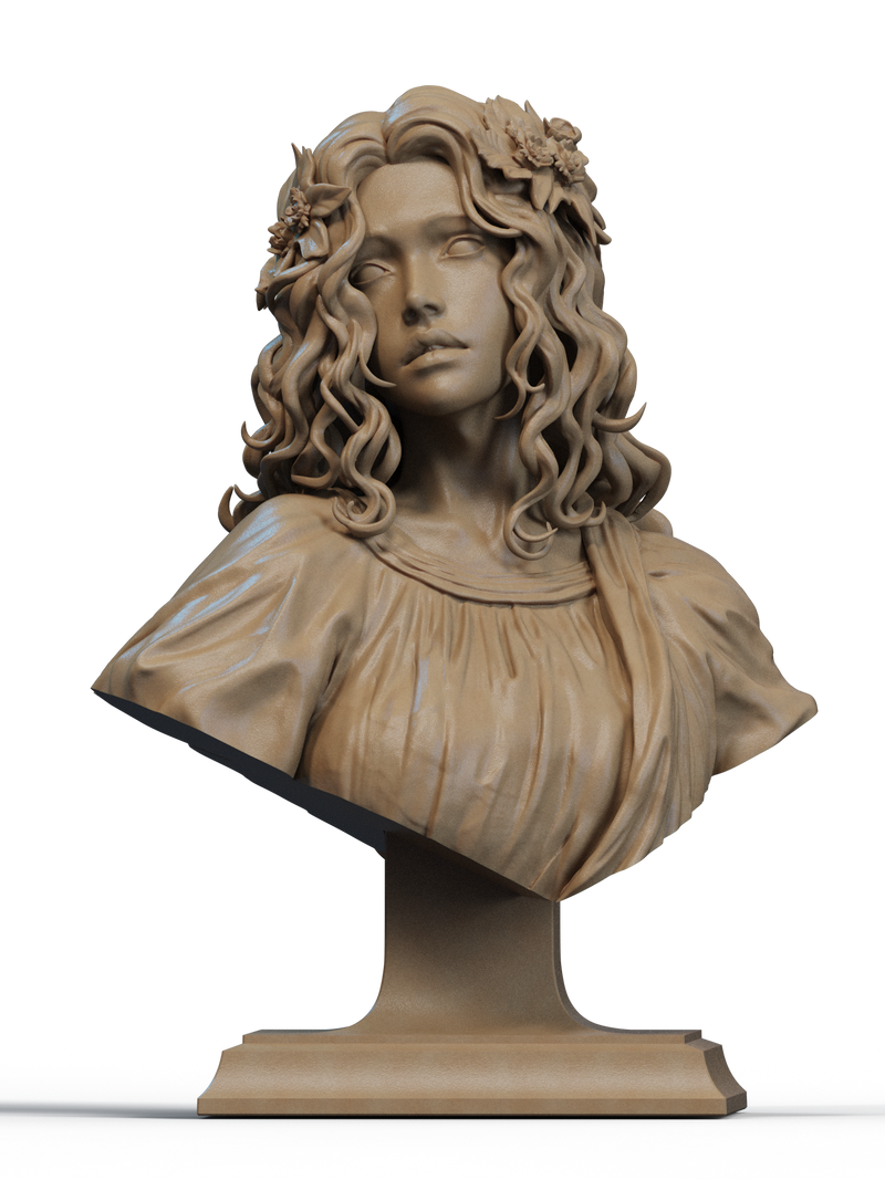 Muse Resin Bust - view 1