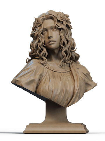 Muse Resin Bust - view 1