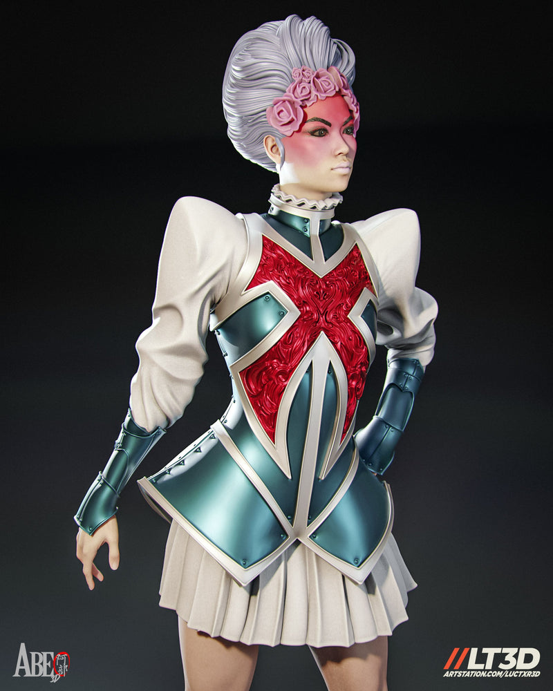 Captain Britain - Betsy Braddock Hellfire Gala Resin Statue - view 3