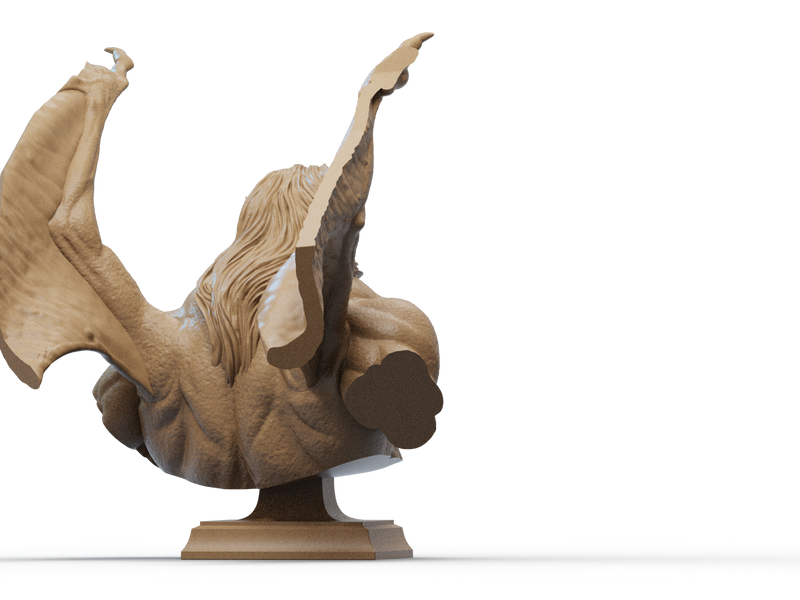Goliath Resin Bust - view 4