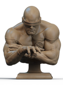 Cyclops Resin Bust - view 1