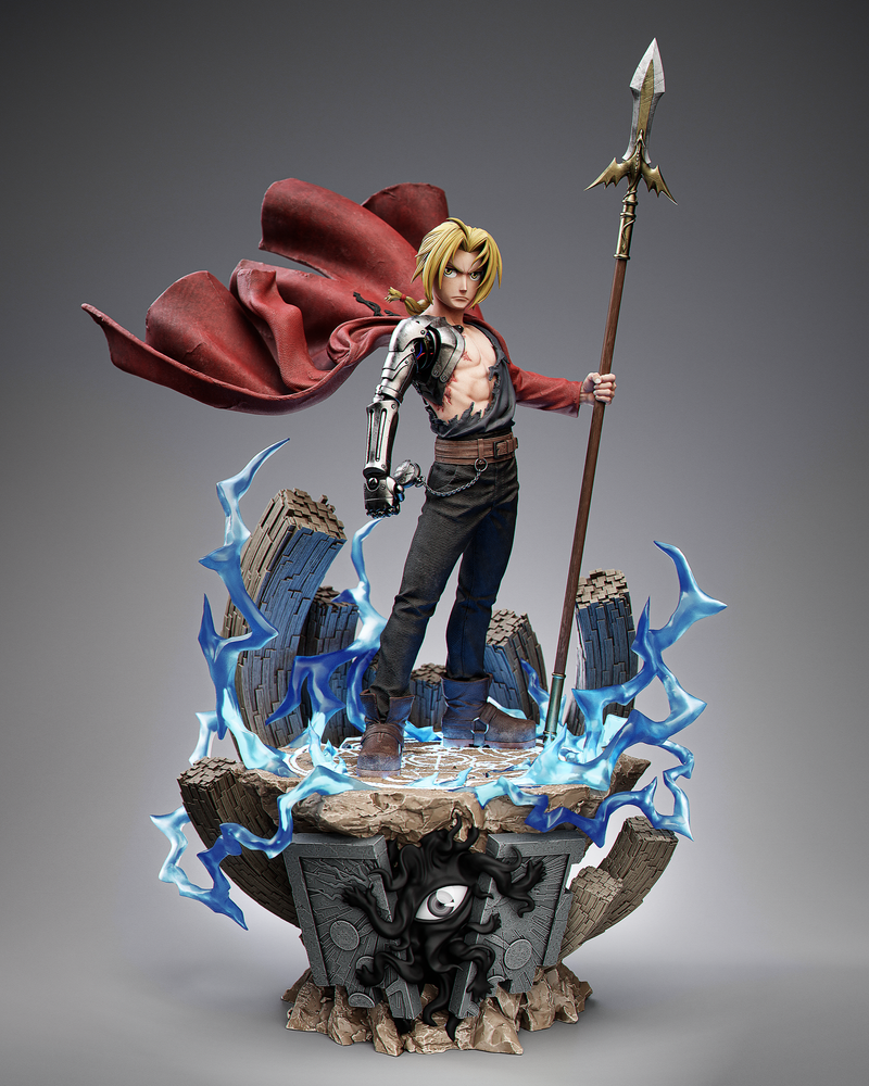 EDWARD ELRIC Resin Statue - view 3