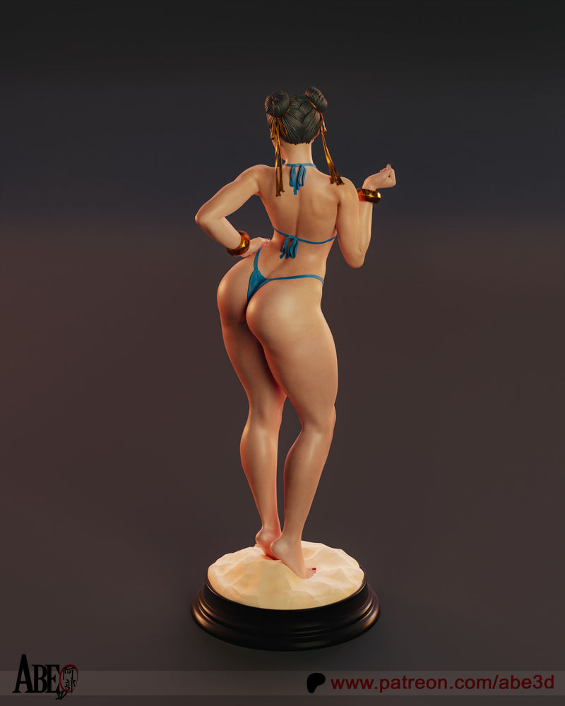 Chun-Li SF6 Bikini Resin Statue - view 8