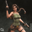 Lara Croft Resin Statue - view 1