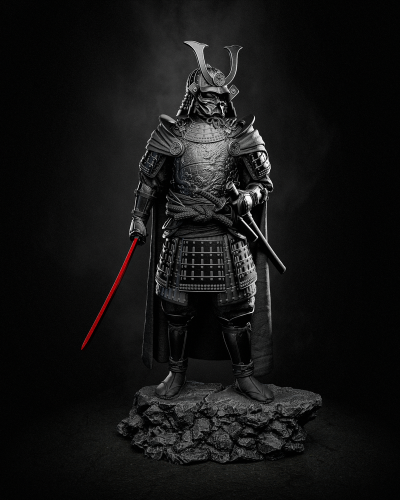 Darth Vader Samurai Resin Statue - view 5