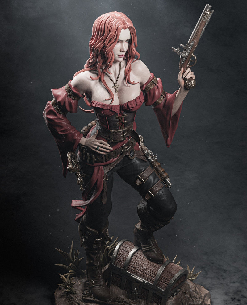 Pirate Resin Statue - view 2