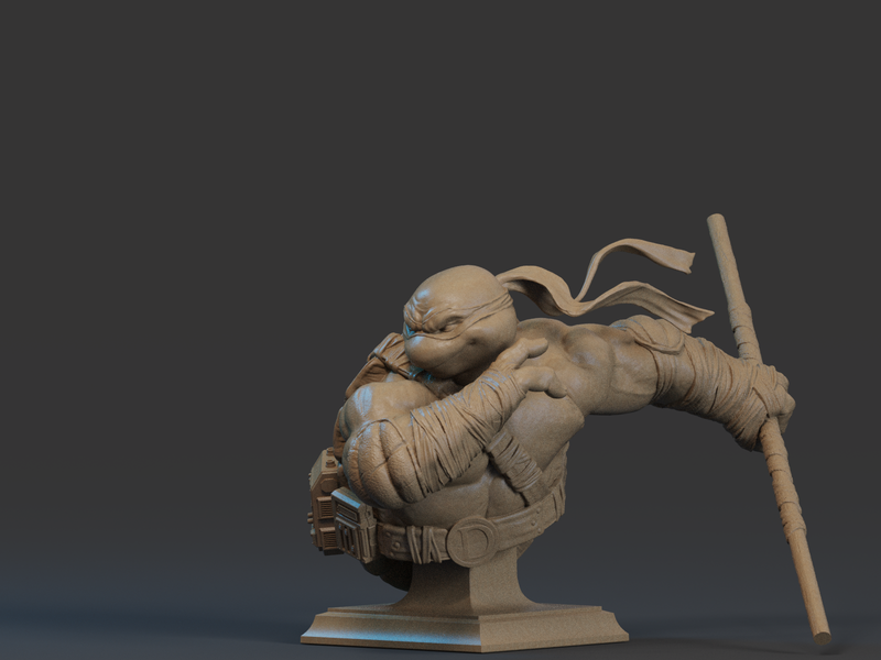 Donatello Resin Bust - view 1