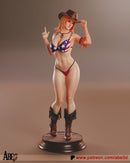 Tina Armstrong Resin Statue - view 1