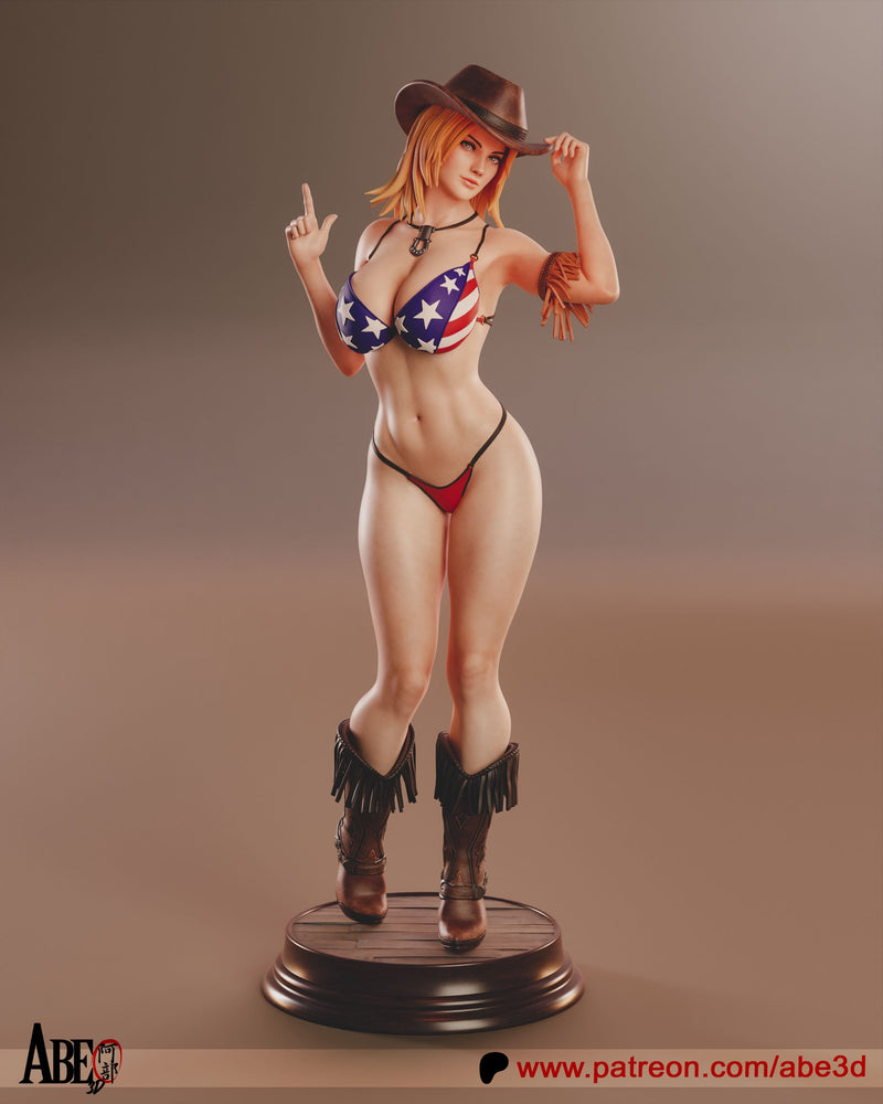 Tina Armstrong Resin Statue - view 1