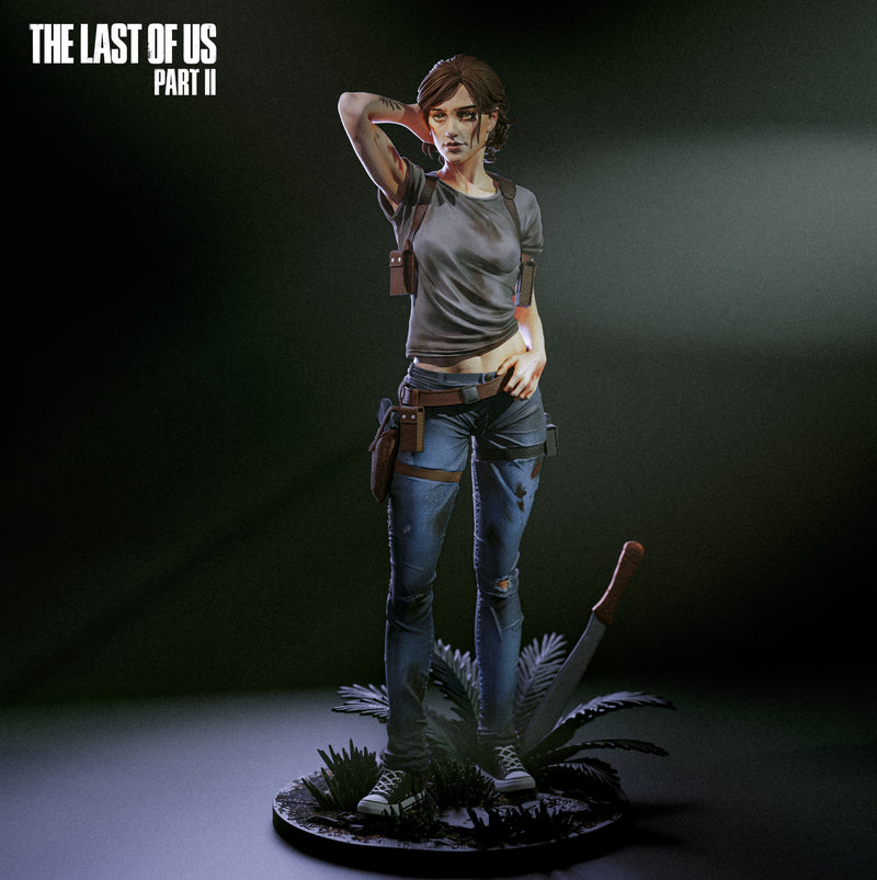 Ellie Resin Statue - view 1
