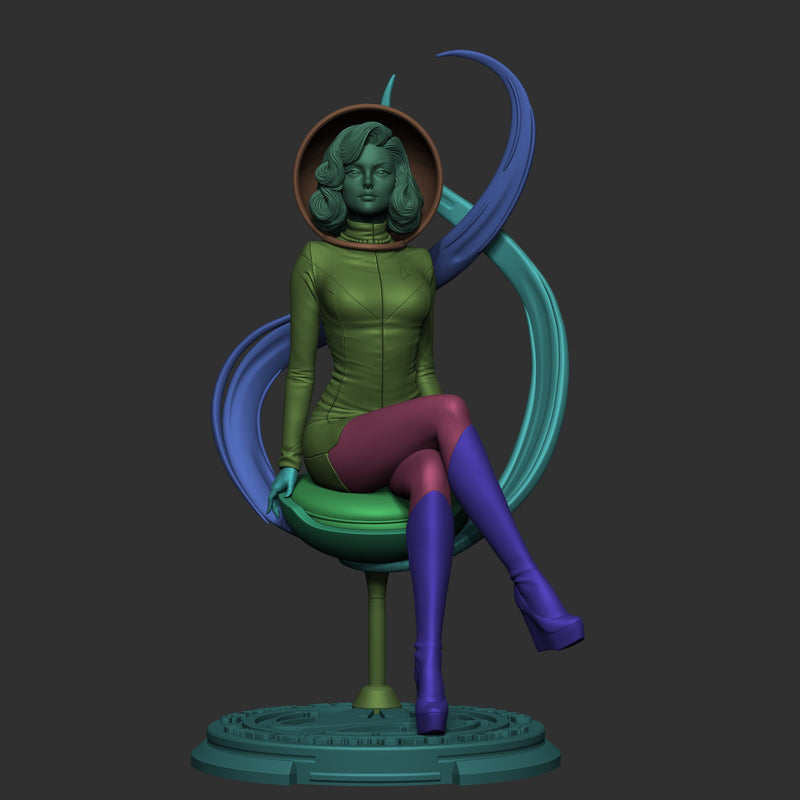 Starfleet Officer Resin Statue - view 7