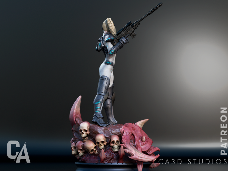 Nova Resin Statue - view 7