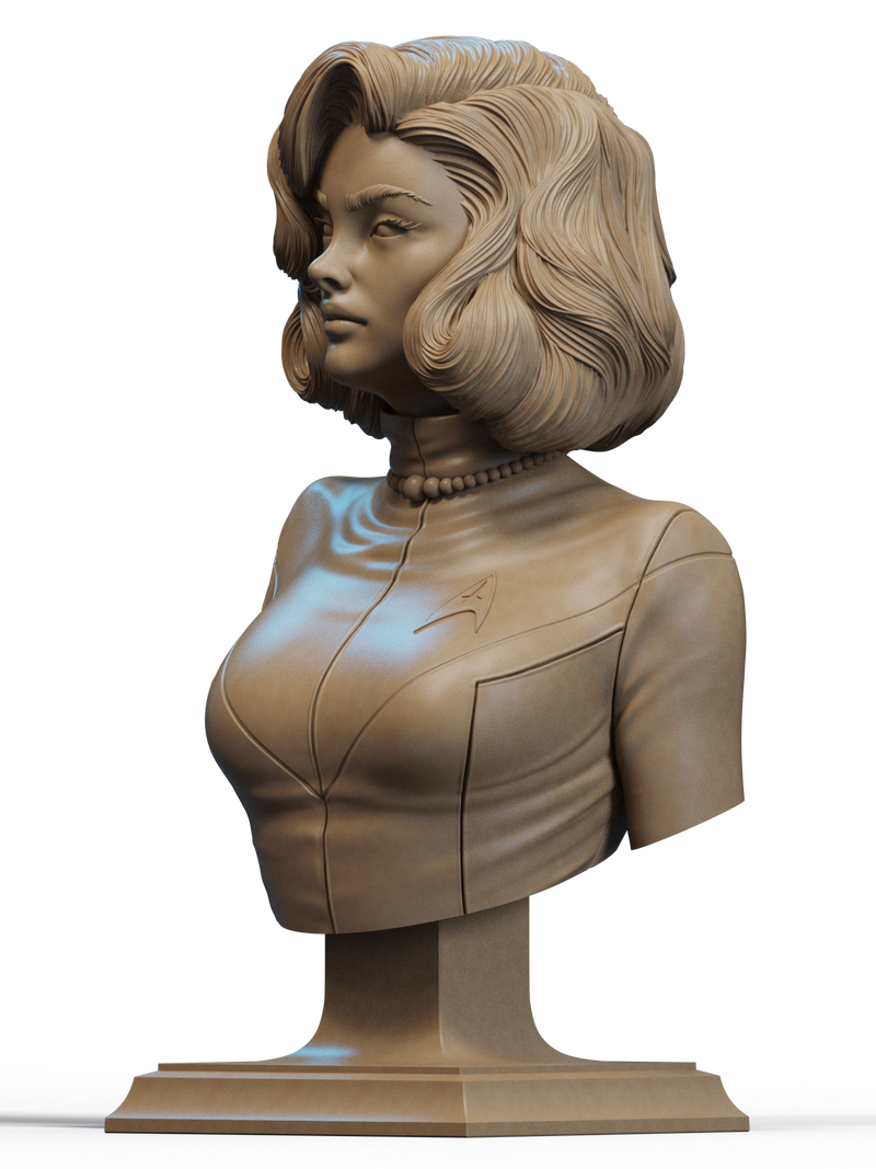 Starfleet Officer Resin Bust - view 2