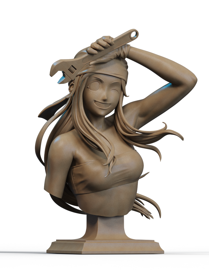 Winry Rockbell Resin Bust - view 1