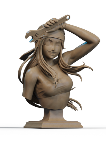 Winry Rockbell Resin Bust - view 1