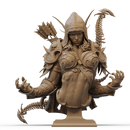 Sylvanas Resin Bust - view 1