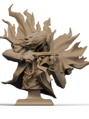 Alucard Resin Bust - Design 2 - view 1