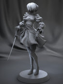 2B Resin Statue - Design 1 - view 4