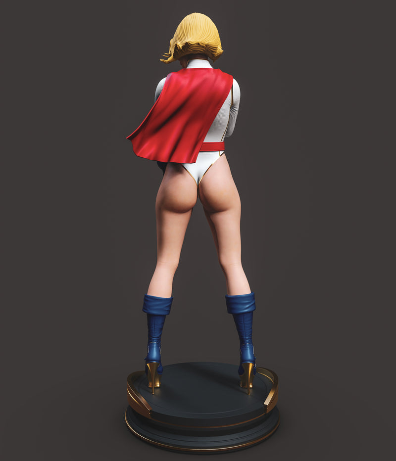 Power Girl by Dellas Resin Statue - view 6