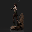 Quiet Resin Statue - view 3