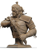 Geralt Resin Bust - view 2